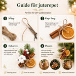 Rustik Julpyssel Set för Dörrkrans