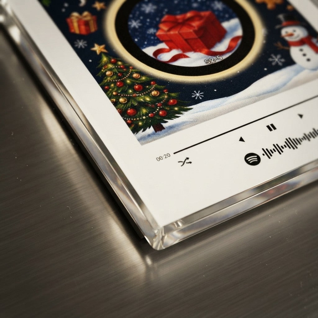 Akryl Musikalisk Kylskåpsmagnet